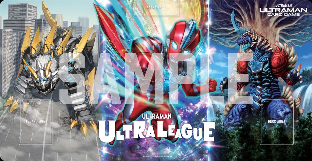 ウルトラマンカードゲーム アーク ブレーザー オメガ プレイマット スリーブ