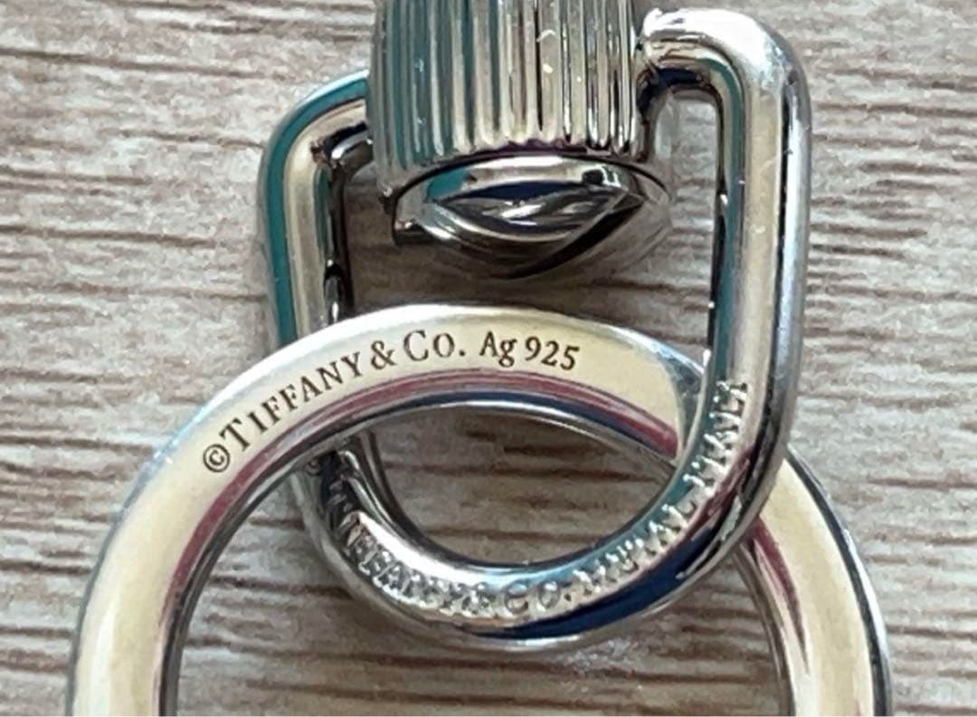 TIFFANY Supreme Oval Tagキーリング
