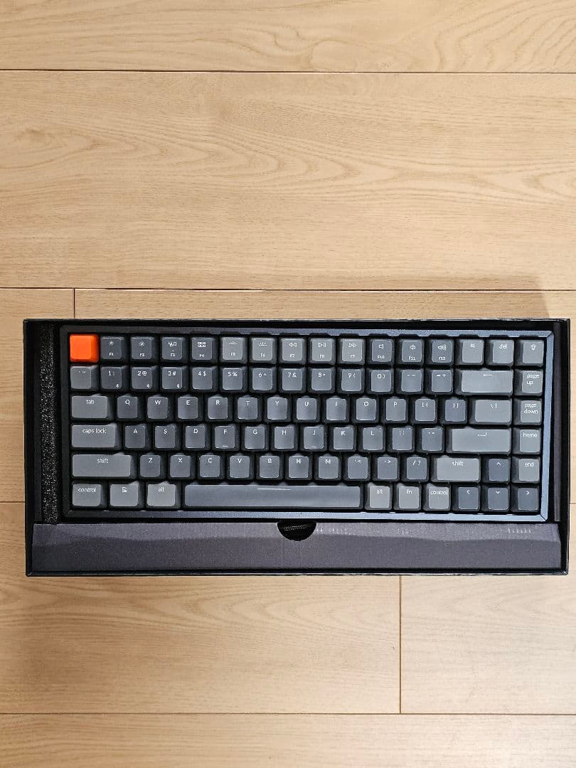 ★即日配達★Keychron K2 茶軸 US配列 ダークグレー