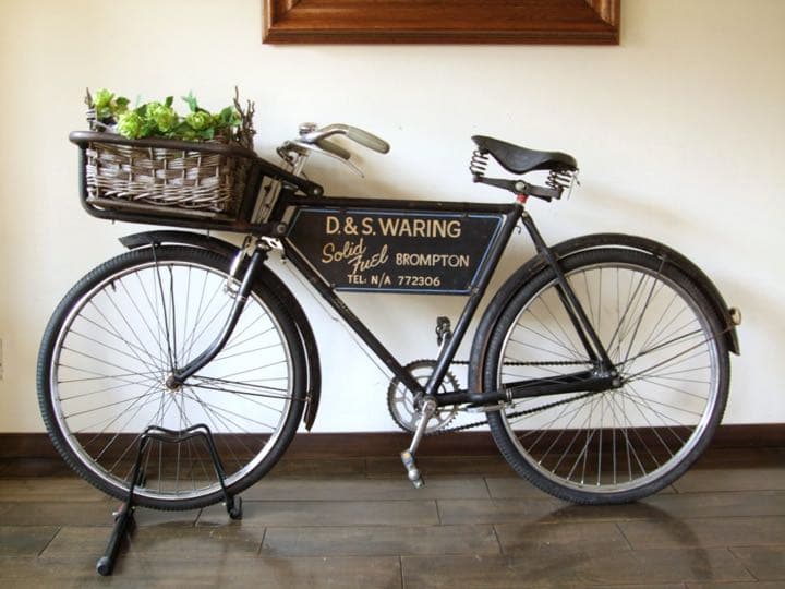 配達用自転車 イギリスアンティーク