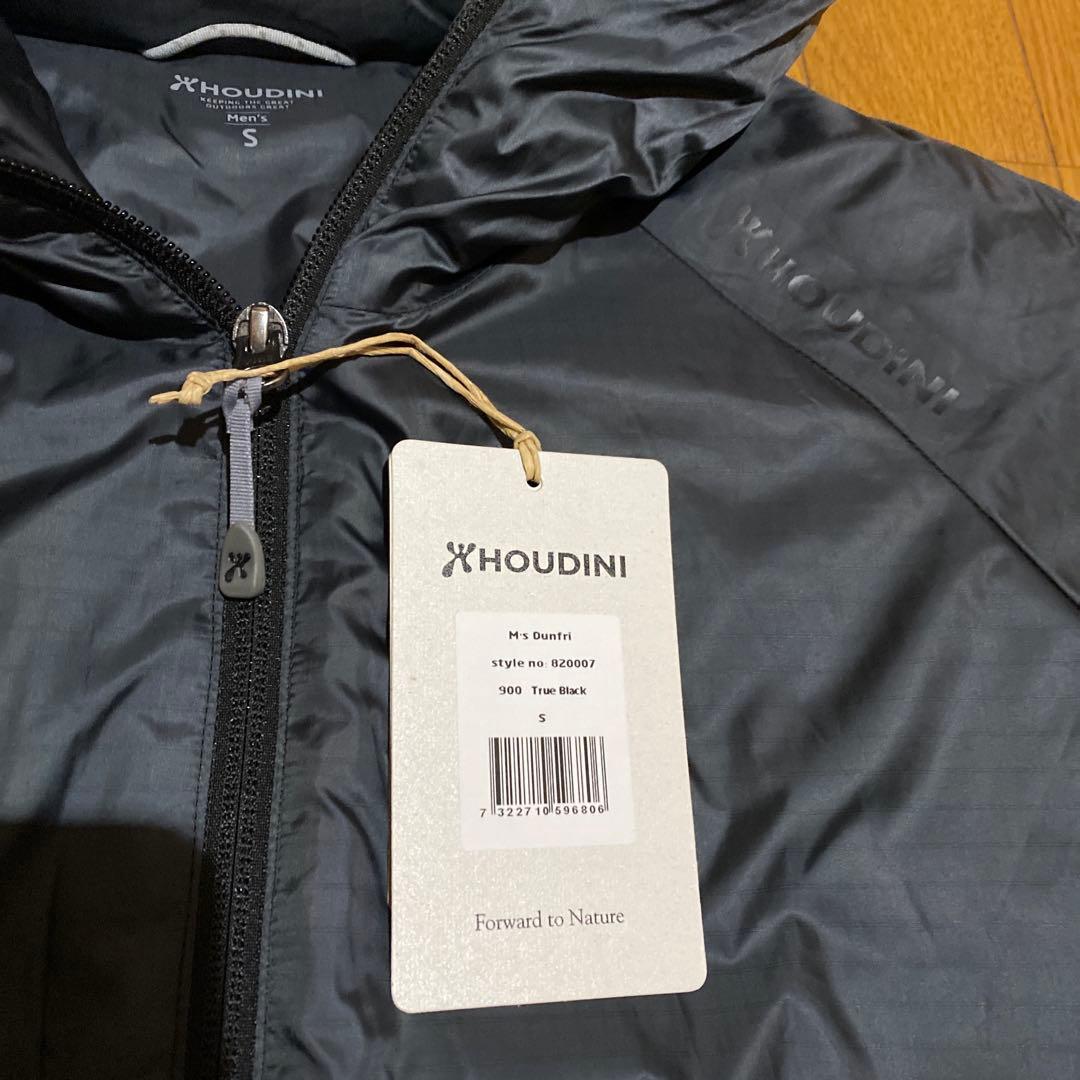 Houdini M’s Dunfri ブラック S プリマロフト ジャケット