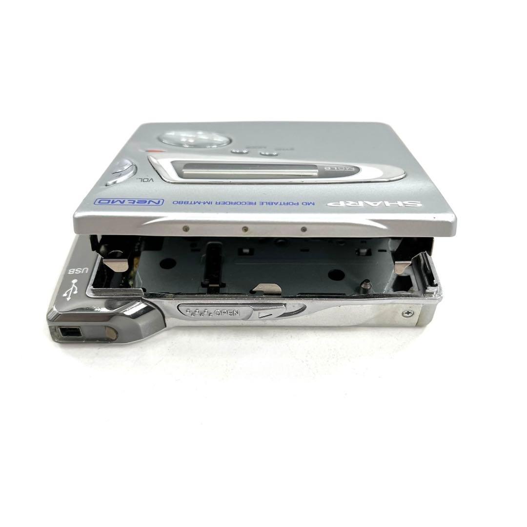 美品 SHARP MDウォークマン MDプレーヤー NetMD IM-MT880