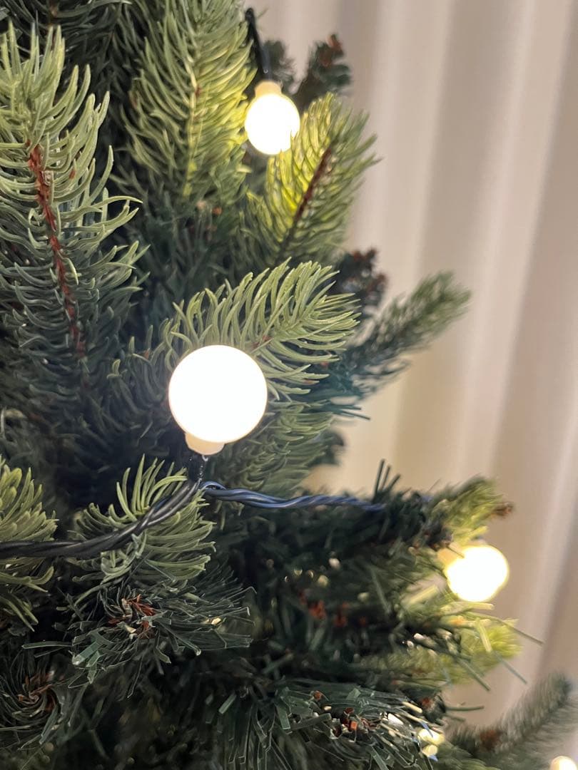 LEDライト付きクリスマスツリー150cm