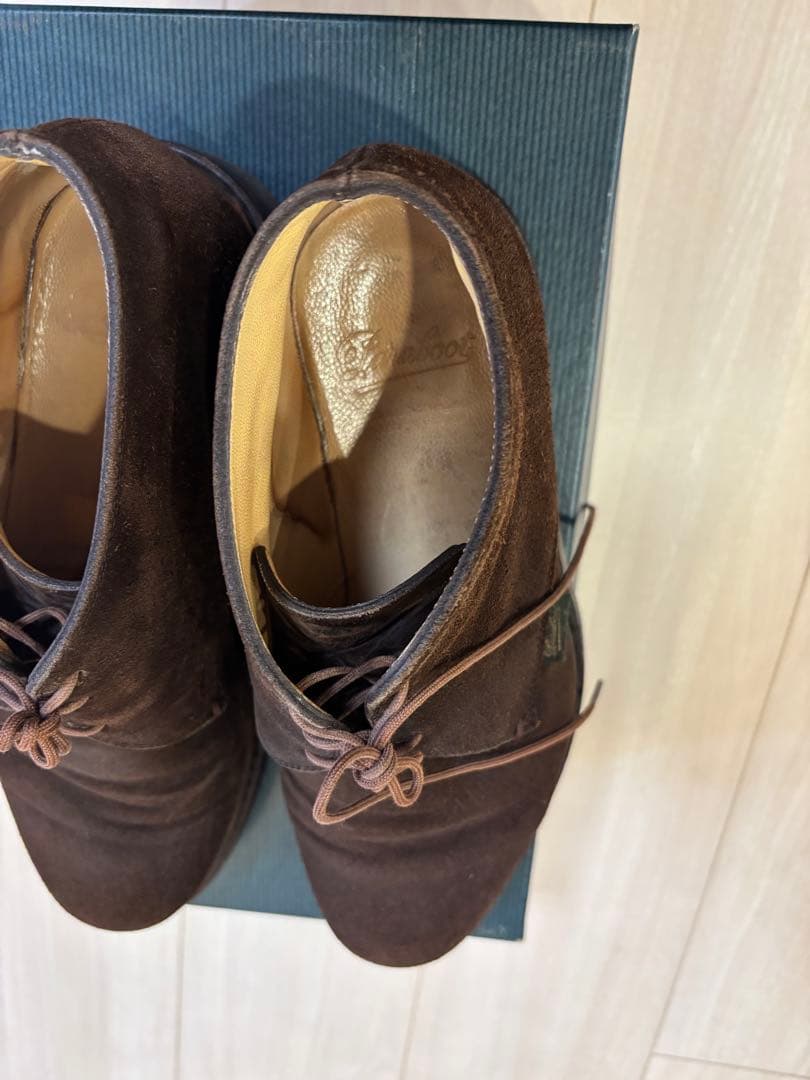 Paraboot GUERNY Chocolate Suede 6ハーフ