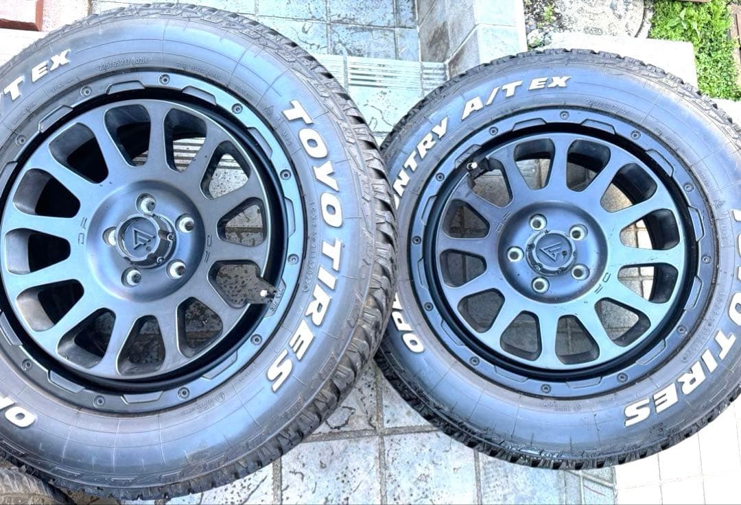 （送料込）デルタフォースオーバル　オープンカントリー A/TEx 17インチ4本