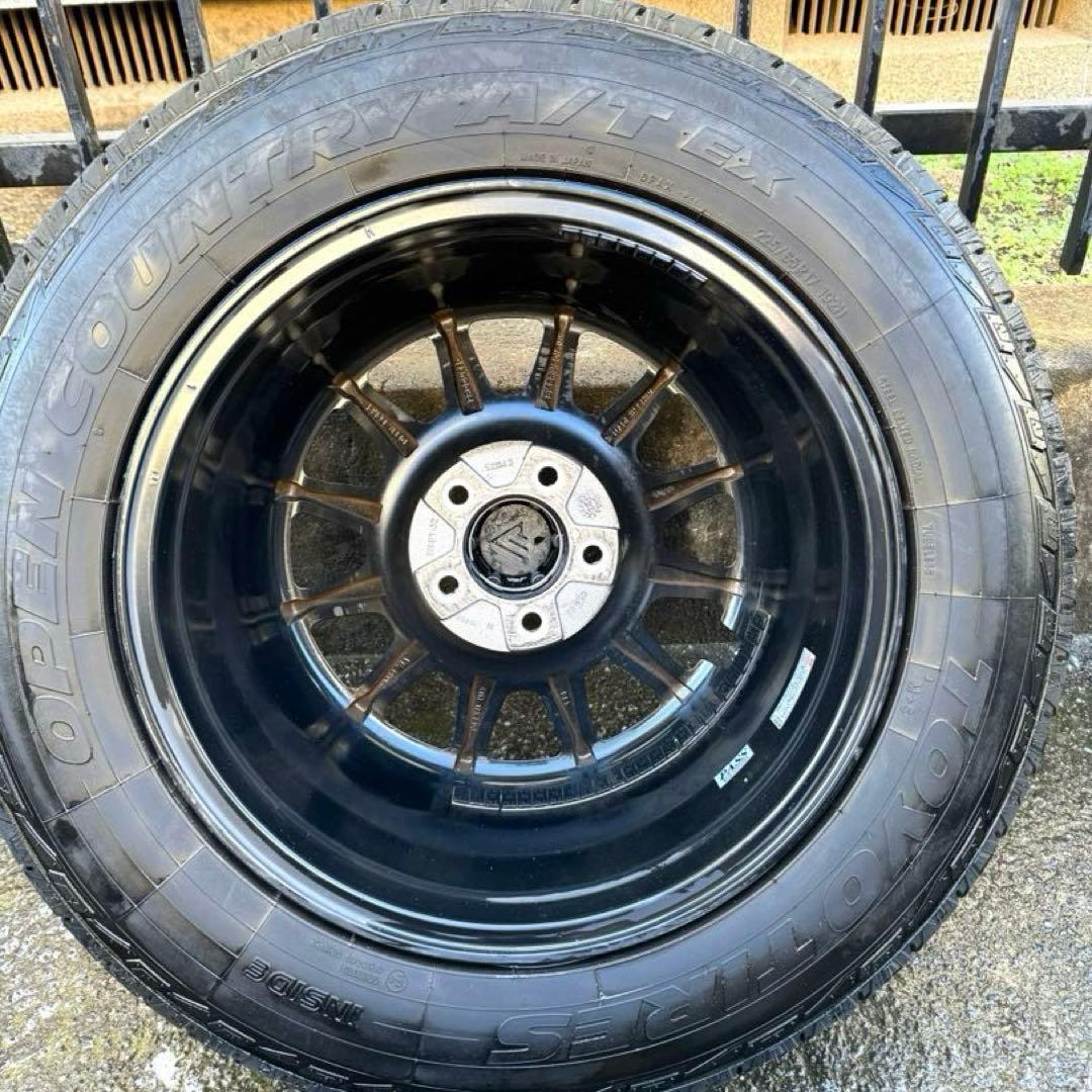 （送料込）デルタフォースオーバル　オープンカントリー A/TEx 17インチ4本