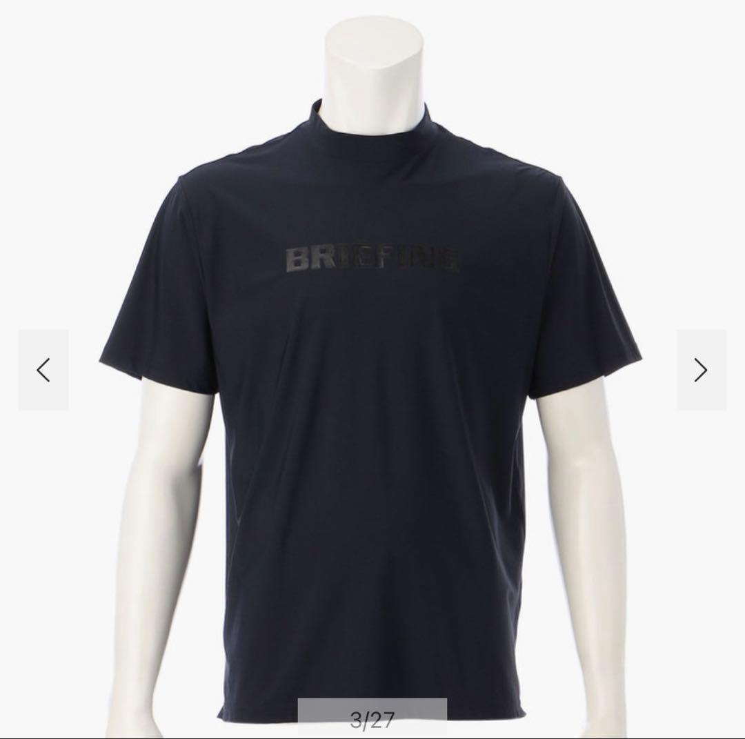 【新品・タグ付き】BRIEFING メンズ モックネック 黒 L