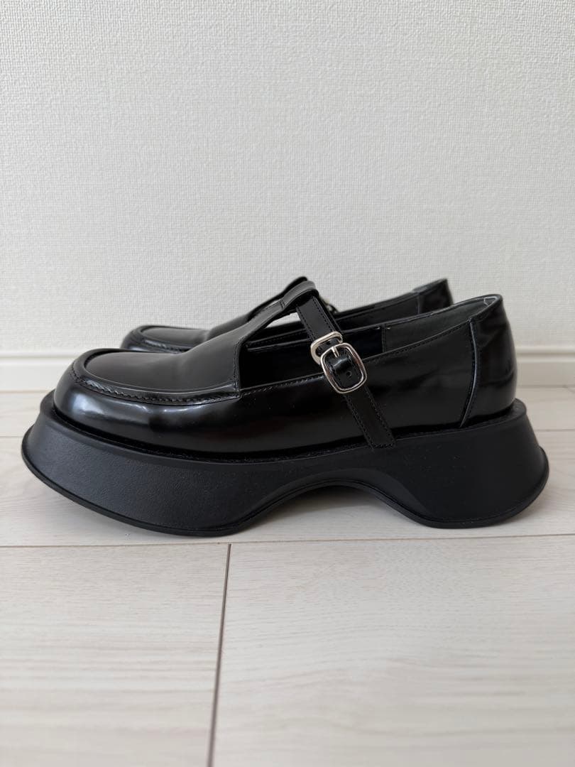 Knuth Marf platform loafers ブラック 24cm