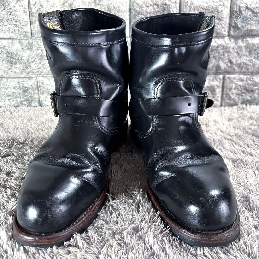 チペワ 廃番 99951 エンジニアブーツ USA製 レア✨ コードバン 黒