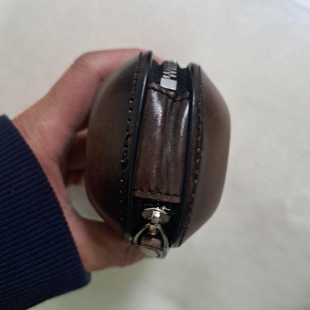 Berluti ブラウン レザー　 小物入れキーホルダー