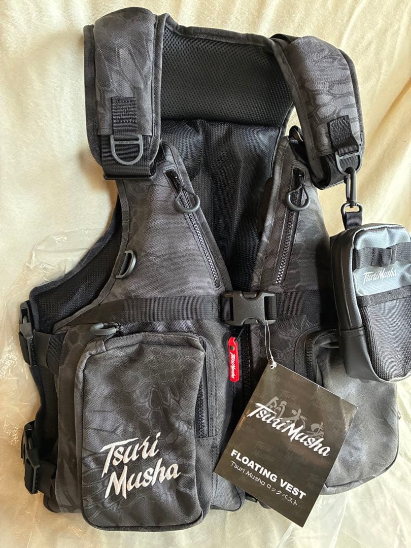 釣武者　ロックベスト　未使用　断捨離