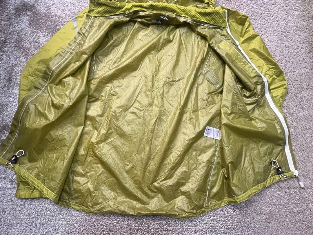 【未使用】モンベル U.L.サイクルレインジャケット 男女兼用 Mサイズ