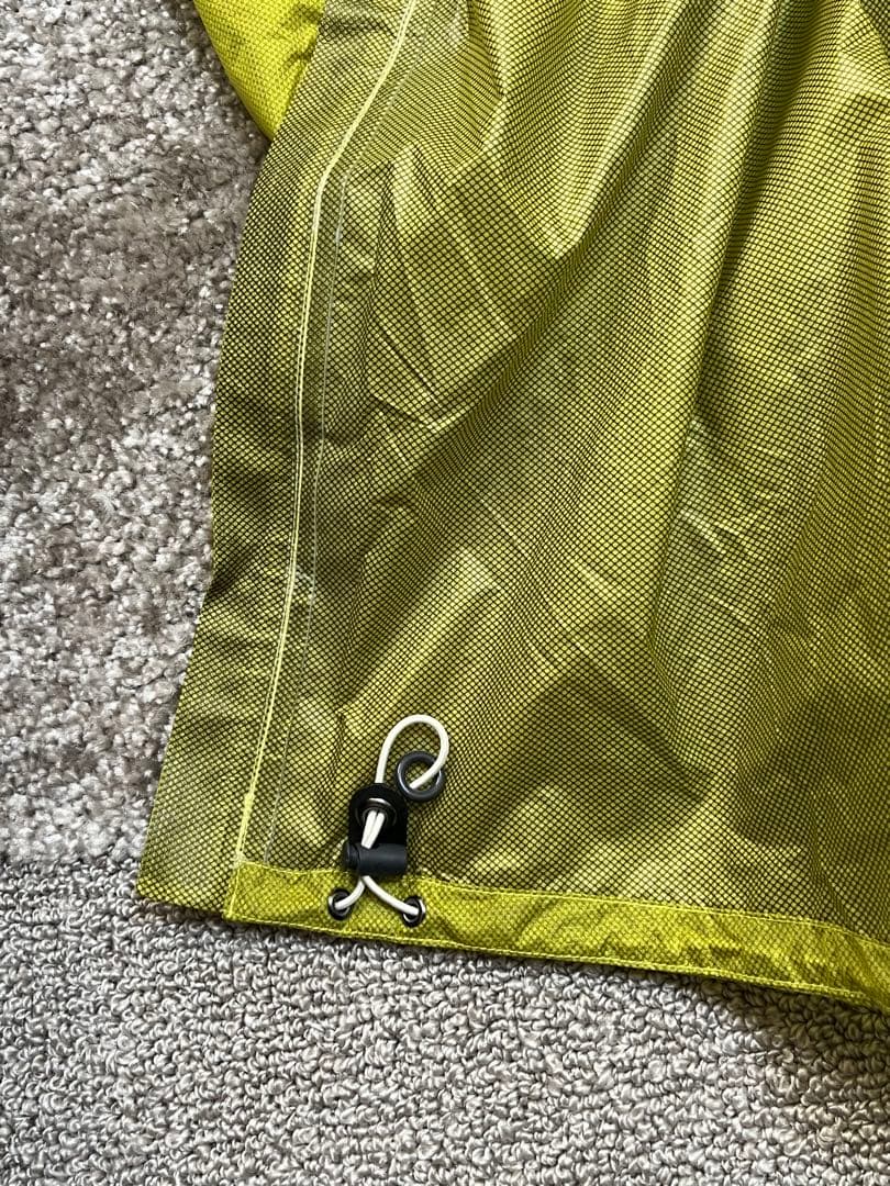 【未使用】モンベル U.L.サイクルレインジャケット 男女兼用 Mサイズ