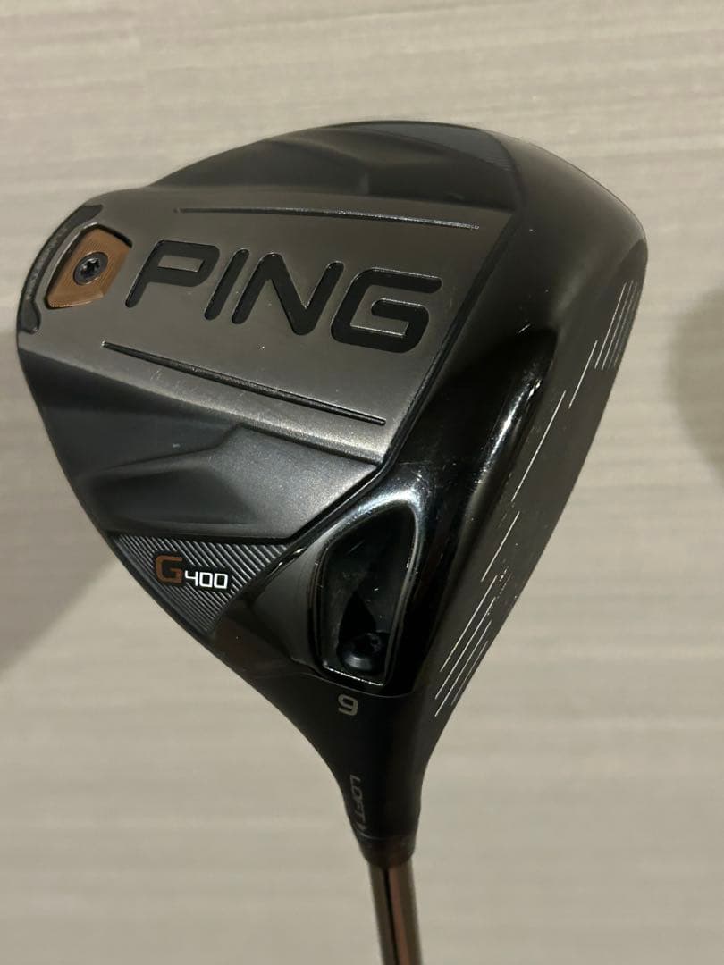 【美品中古】ピン G400 1W 9.0° Chrome Tour 65S