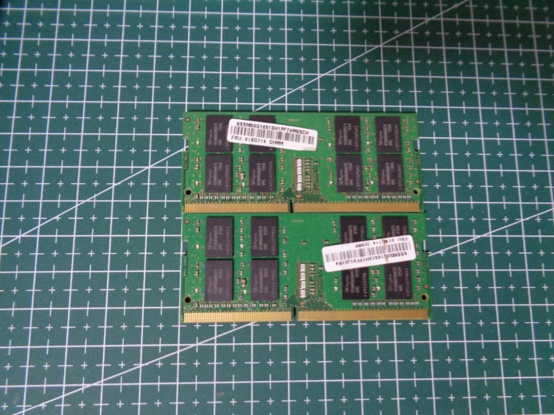 16GB×2 (合計32GB) DDR4 2400T メモリ ノートPC