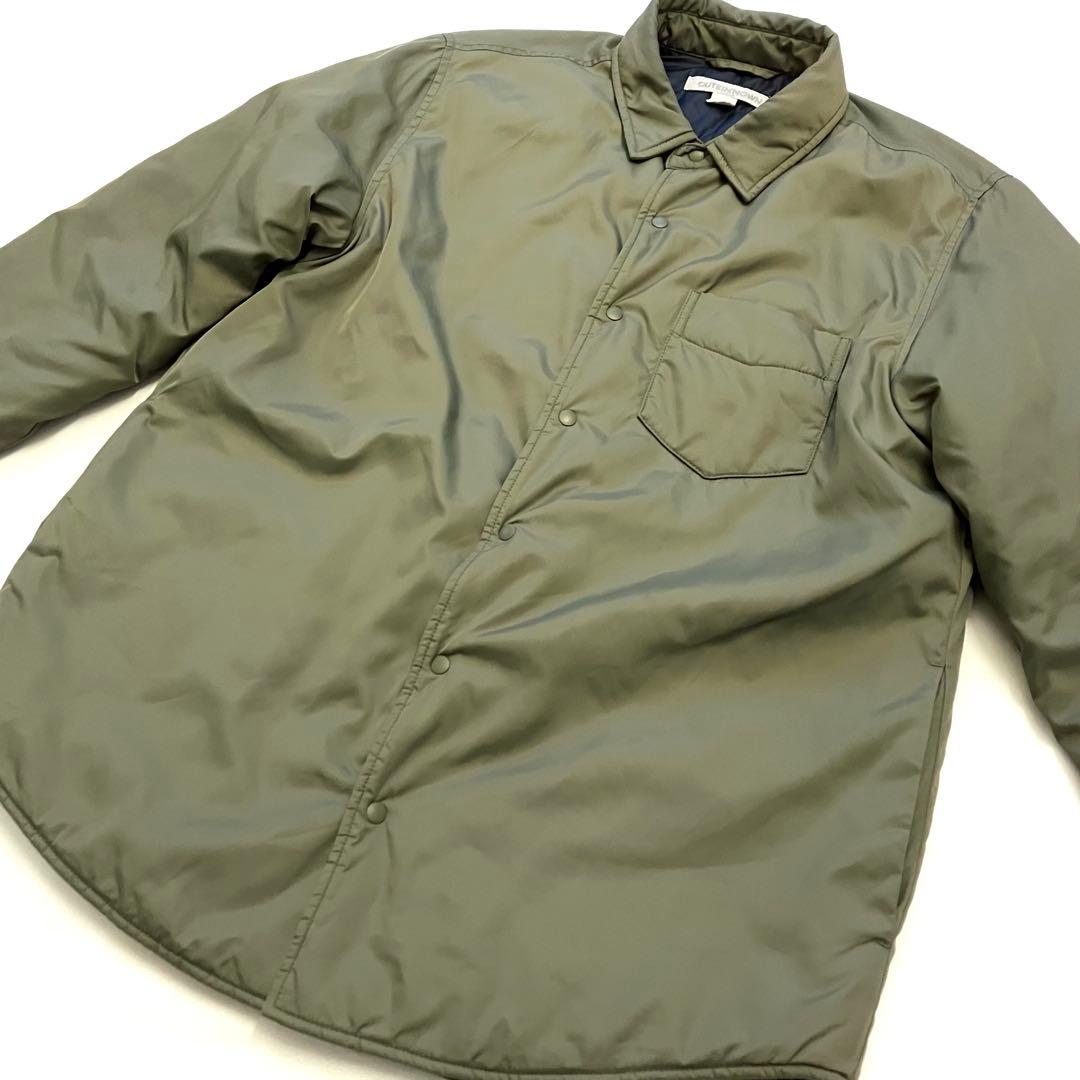 OUTERKNOWN 中綿シャツジャケットM 美品
