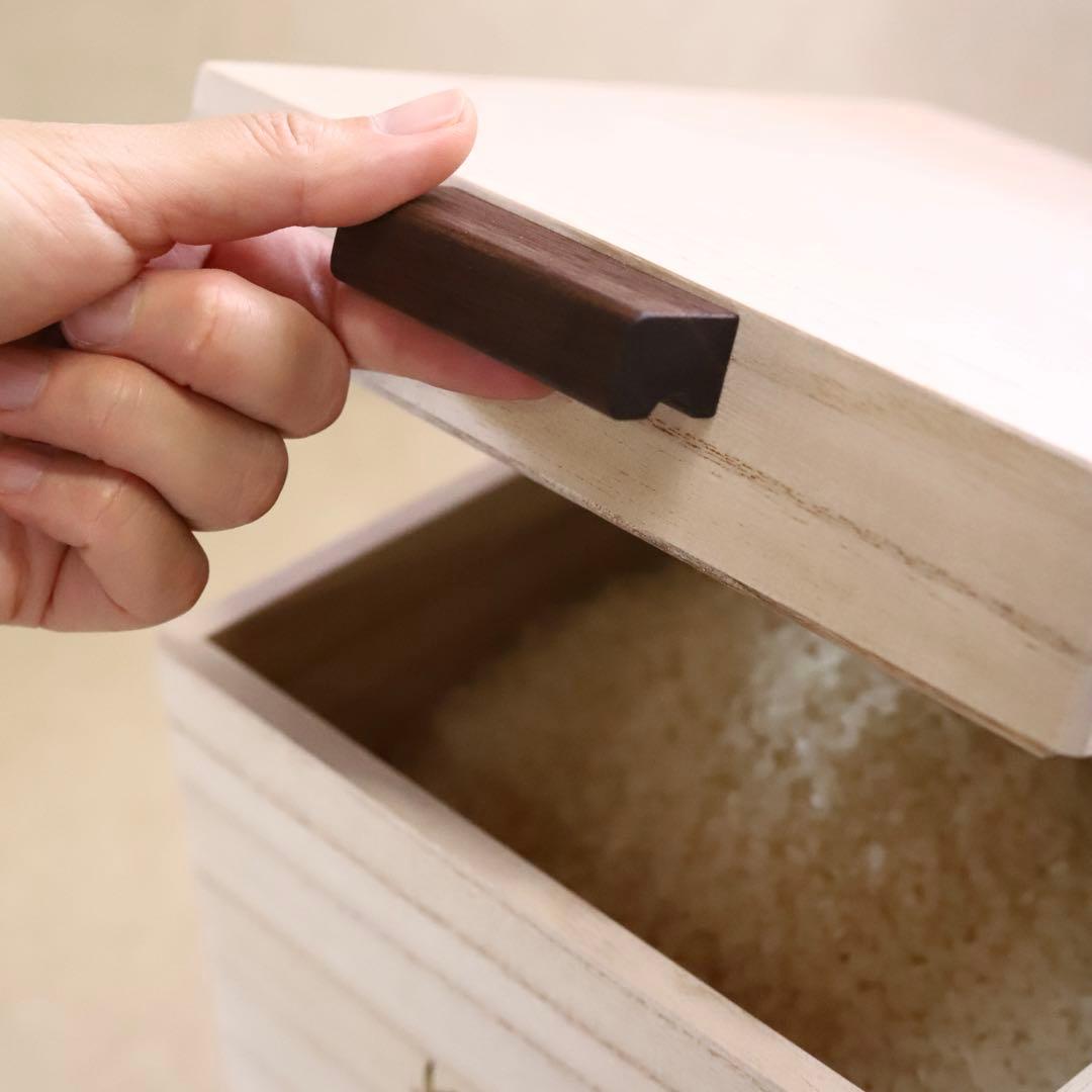 桐の米びつ 5kgサイズ　新米を美味しく保存♪