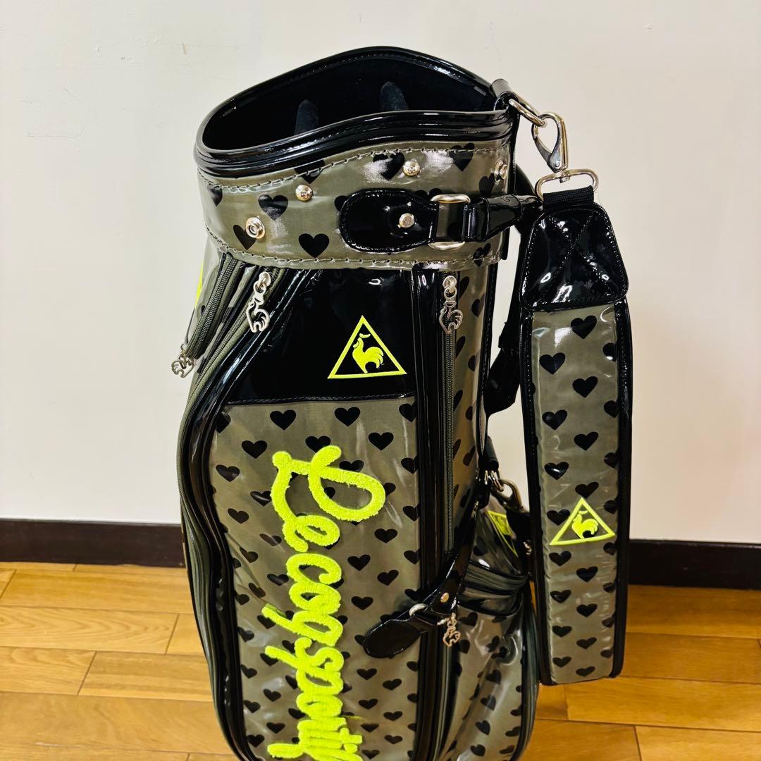 【ほぼ未使用】ルコックスポルティフ le coq sportif キャディバッグ