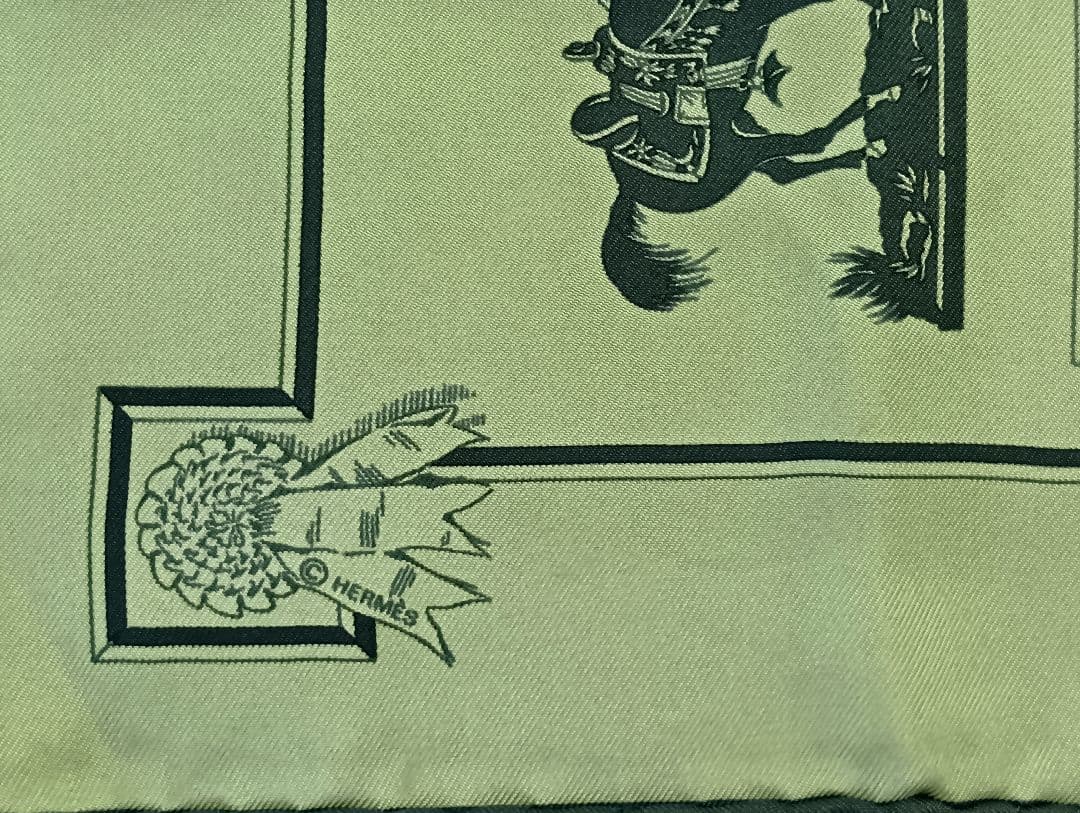 156 HERMES エルメス ハンカチ