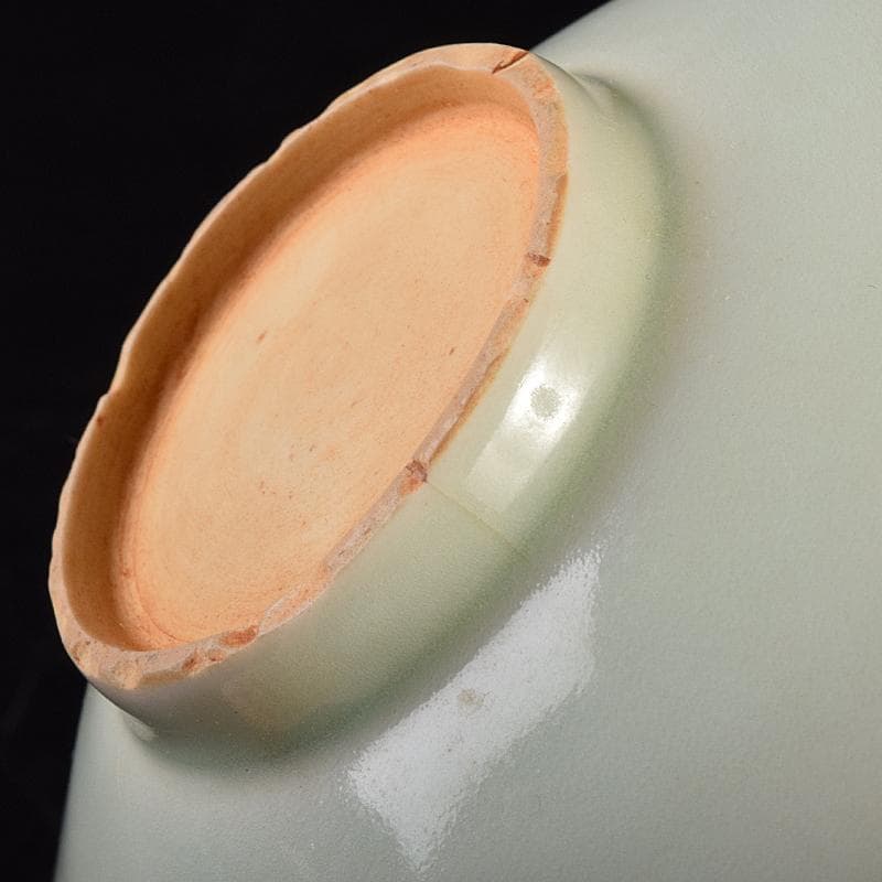 中国　影青　青白釉　陽刻　鳳凰花文　唐子文　鉢　2点　時代箱付　M　R7779