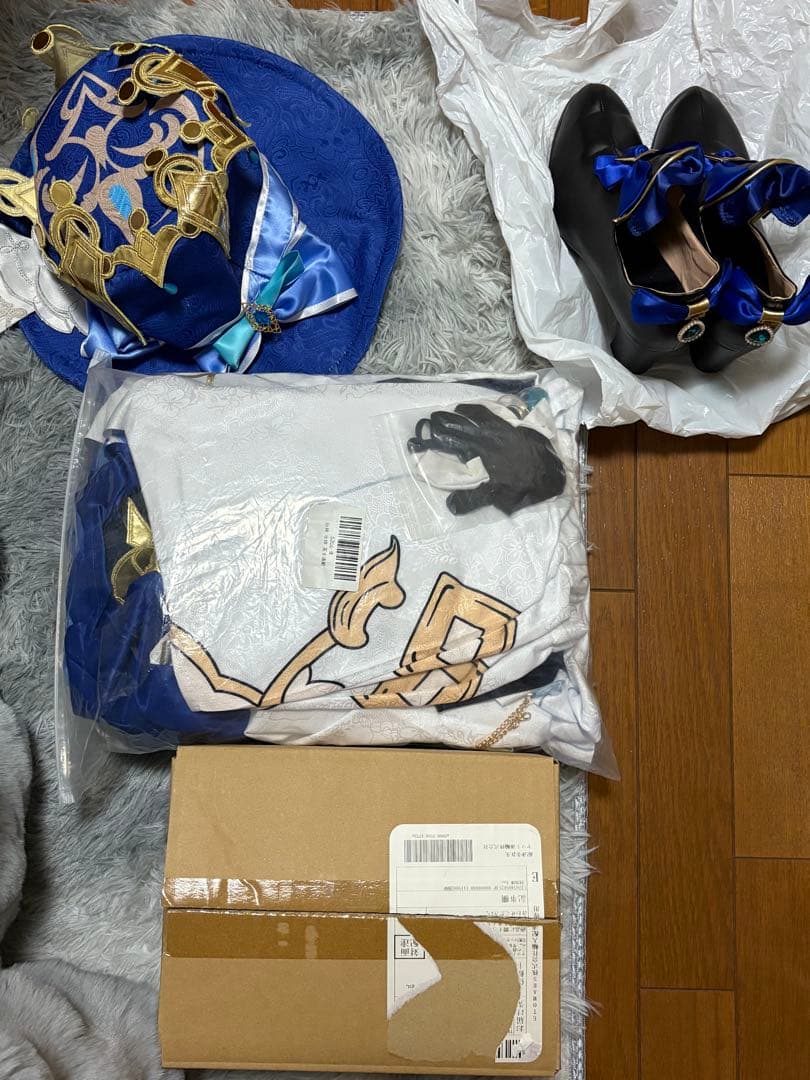 原神　フリーナ　コスプレ　衣装 フルセット 靴あり