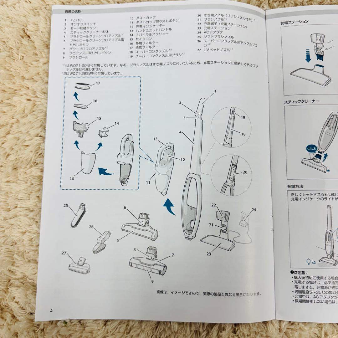 新品未使用 エレクトロラックス コードレス掃除機 スティック ホワイト