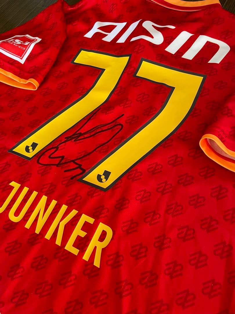 ユンカー 名古屋グランパス サイン入り ユニフォーム オートグラフ 浦和レッズ