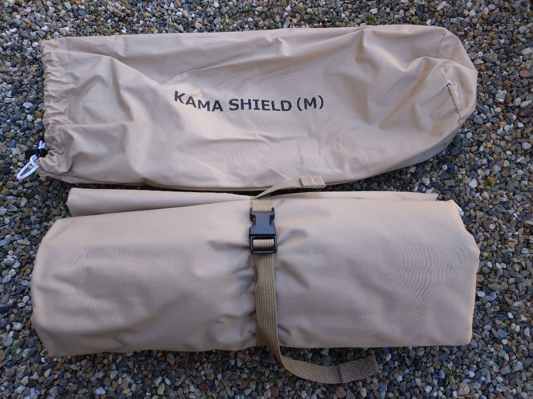 DOD カマボコテント3M(カラー：タン)、カマシールドM、カママットM　セット