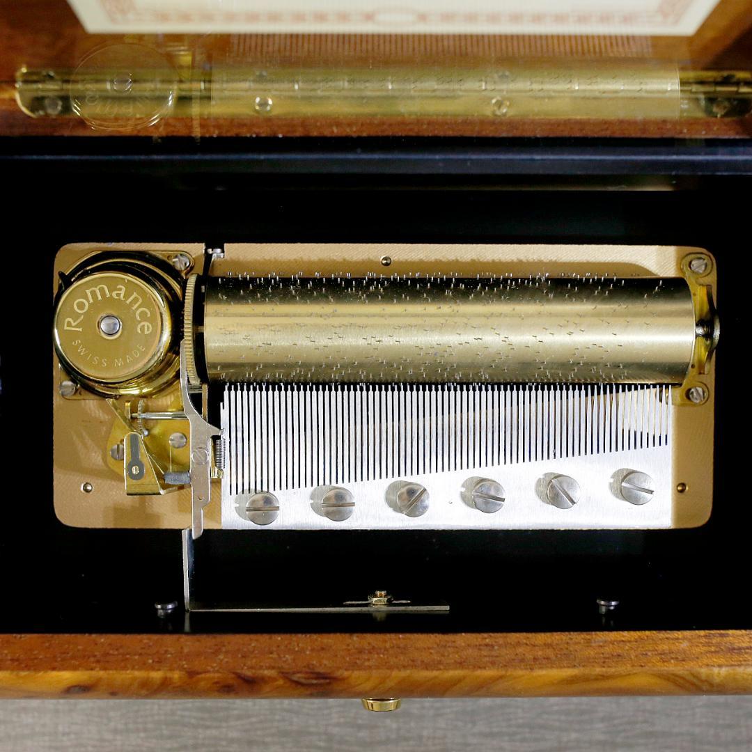 リュージュ 高級オルゴール ７２弁 チャイコフスキー ３曲