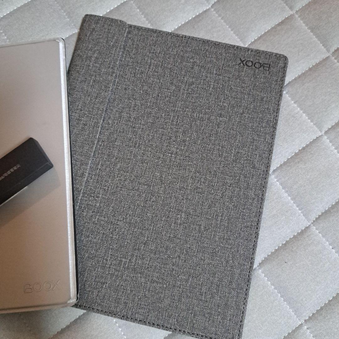 専用⭐BOOX nova air 電子書籍リーダー シルバー カバー付き