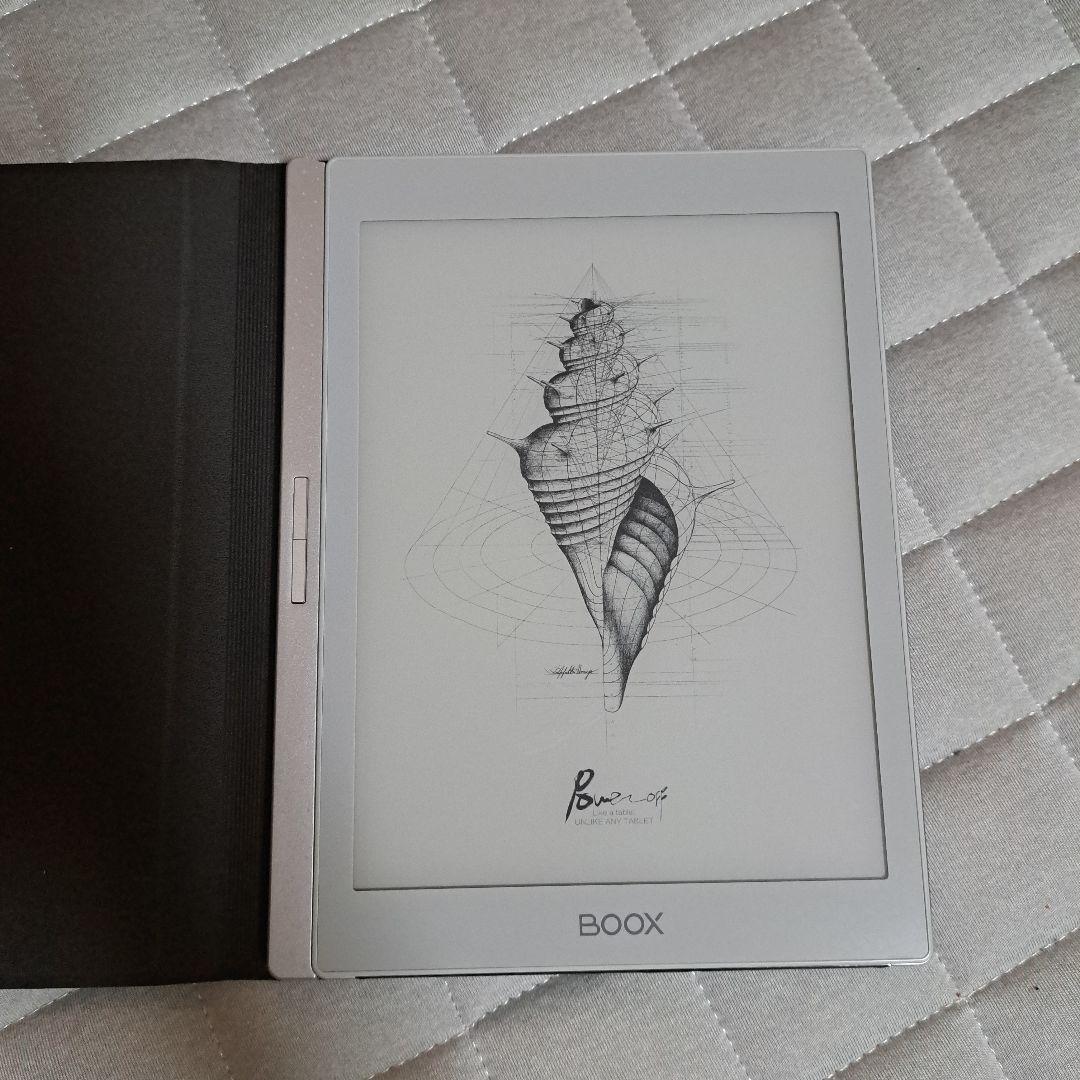 専用⭐BOOX nova air 電子書籍リーダー シルバー カバー付き