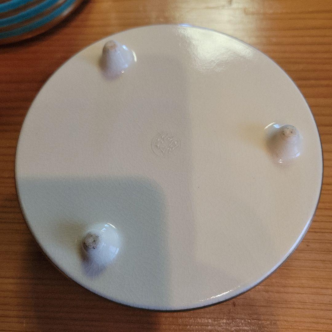 金彩 金輪線 陶器 焼物 器 8客 おまけ2客