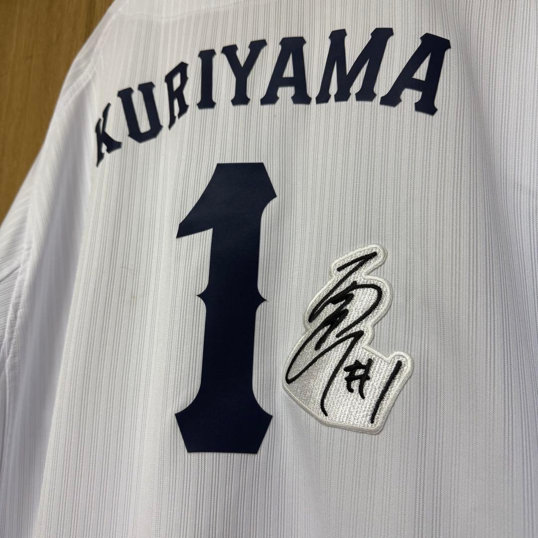 埼玉西武ライオンズ 栗山巧 ユニフォーム サインワッペン