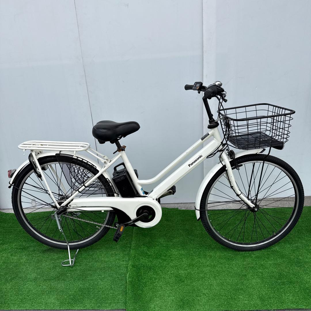 Panasonicパナソニック電動アシスト自転車26インチ 16Ah ホワイト