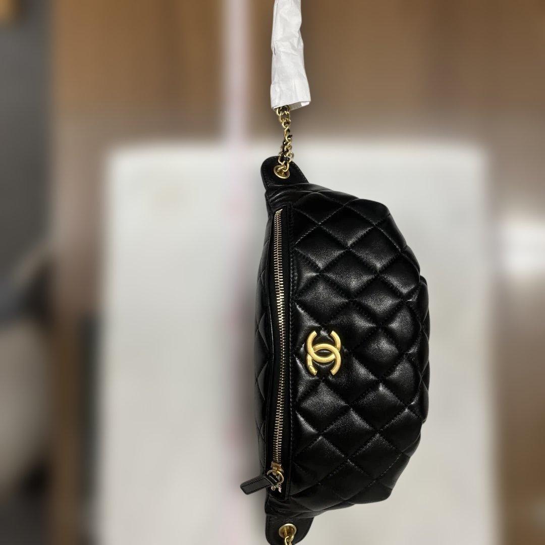 CHANELマトラッセ2025春夏コレクション新作ウエストバッグ