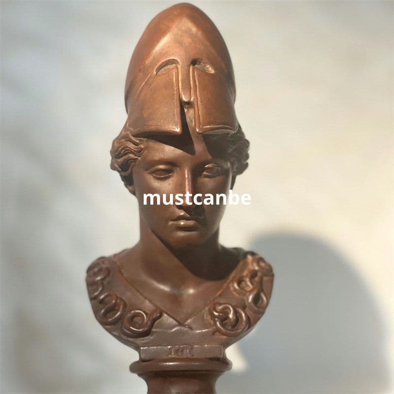 石像 アテナ像 知恵女神 リビング 玄関書斎 デスク 装飾品 工芸品 美術品置物