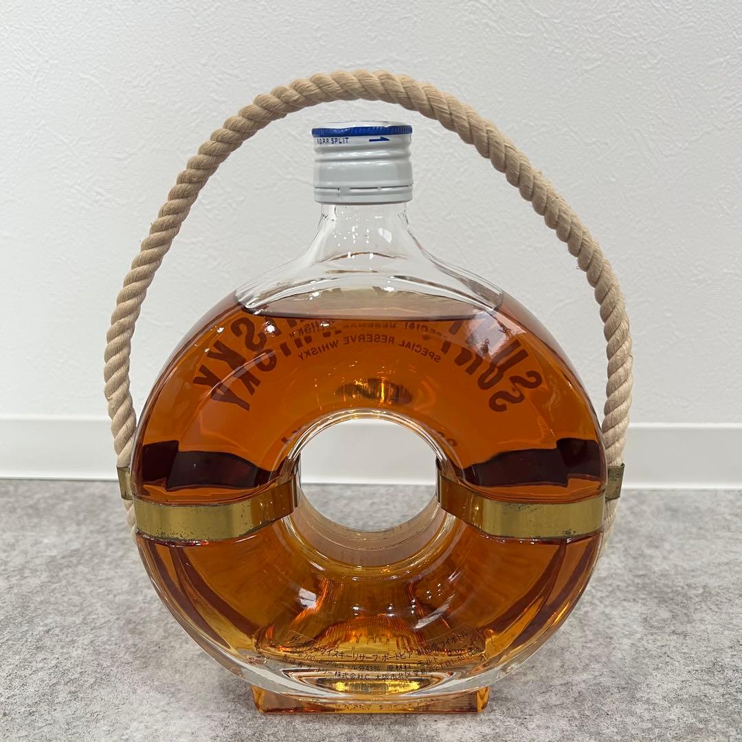 未開栓 サントリー ウィスキーリザーブ ポートピア81年記念 ブイボトル