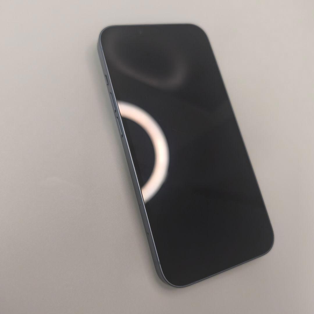 ほぼ未使用　iPhone14 128GB　ブルー　バッテリー100%