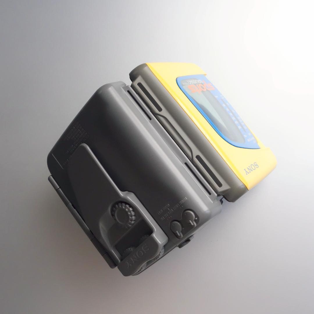 【整備品】WM-FS191 ソニー スポーツ カセットウォークマン ヘッドホン