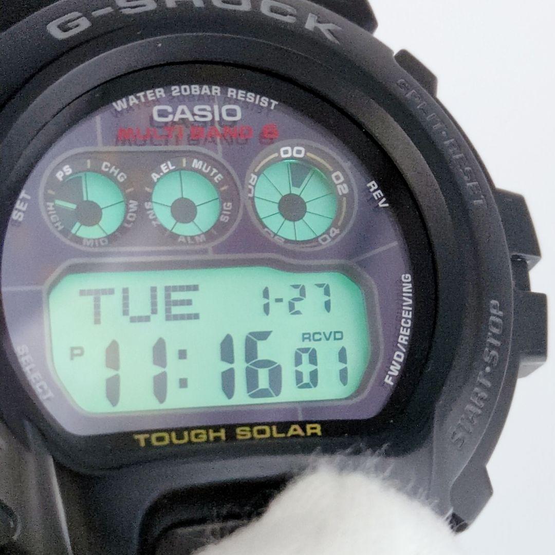 CASIO G-SHOCK GW-6900-1JF 電波ソーラー 稼働品