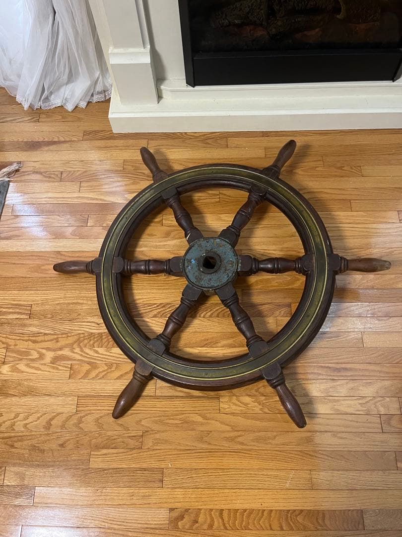 舵輪 舵 インテリア 店舗什器 ヴィンテージ