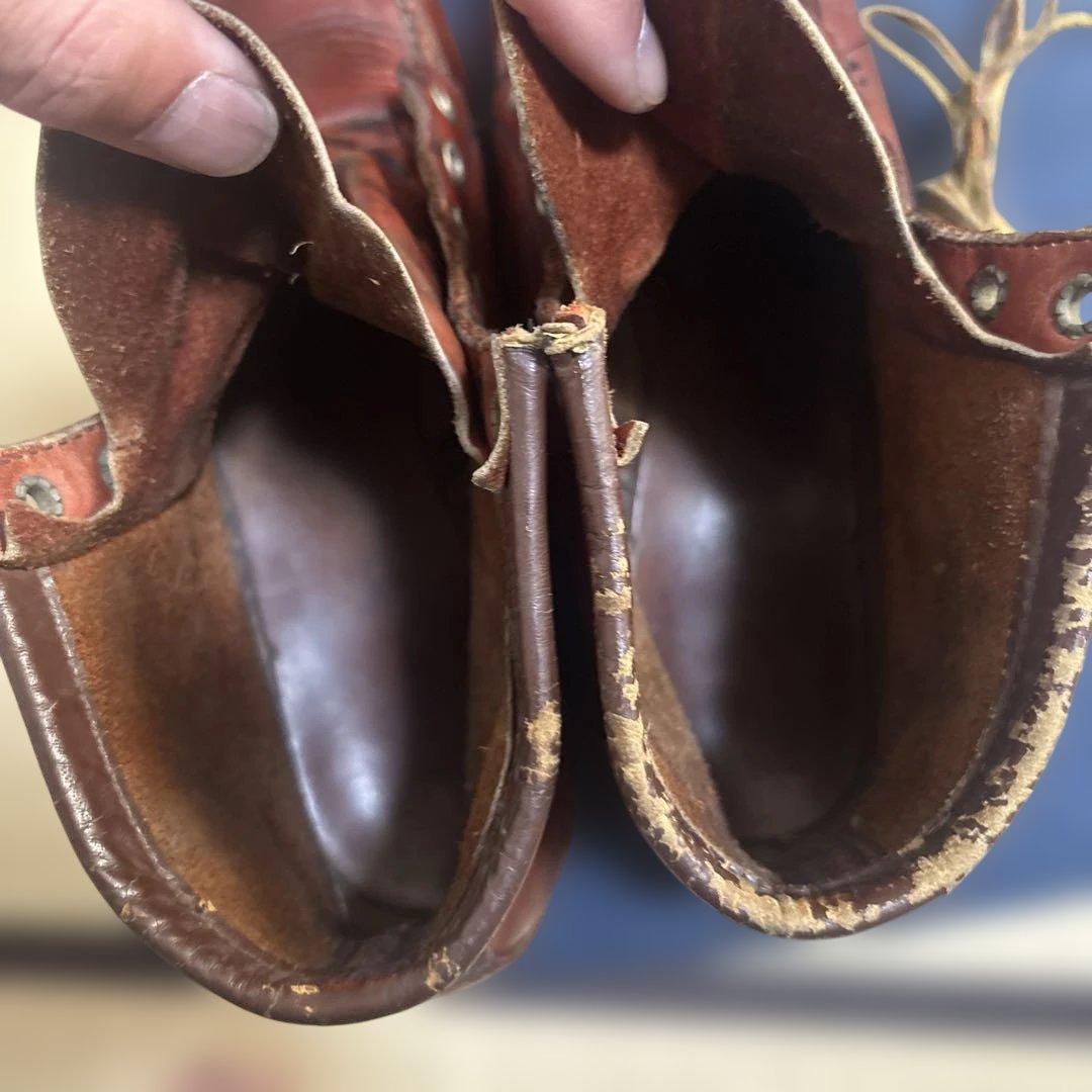 レッドウィング　表四角犬タグ　８E