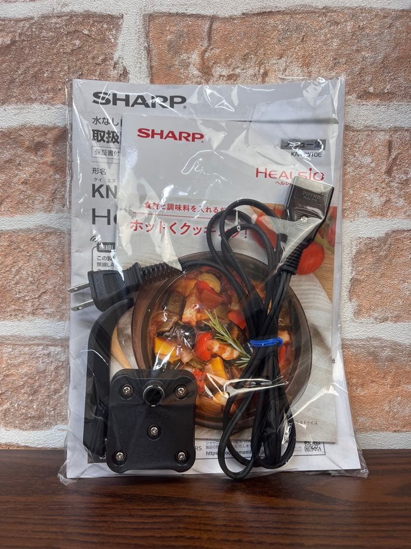 美品　SHARP KN-HW10E 旨　シャープ　ヘルシオ ホットクック　無水鍋