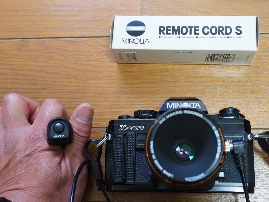 ミノルタX700、MDマクロロッコール50mmf3.5.、その他