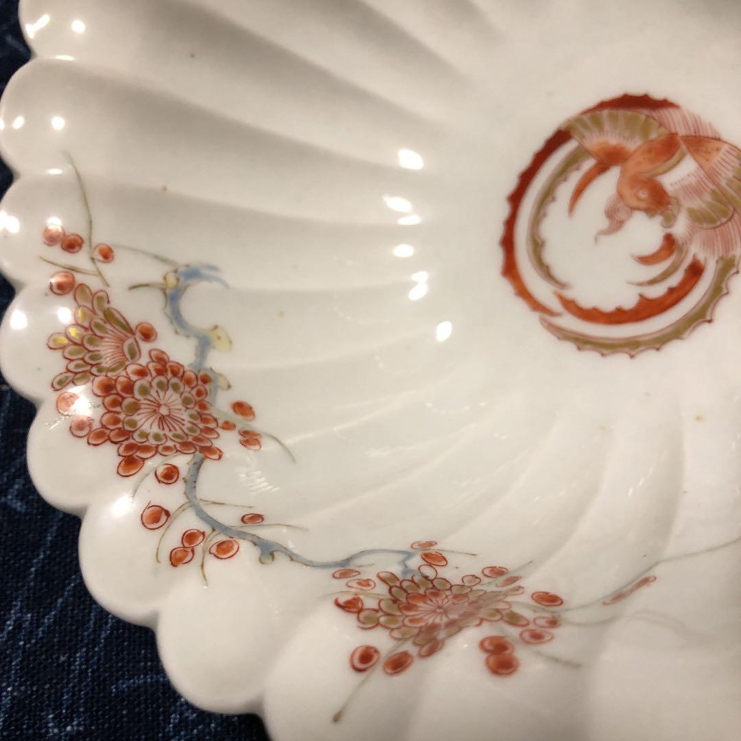 逸品　古伊万里　柿右衛門様式　江戸後期　古美術品