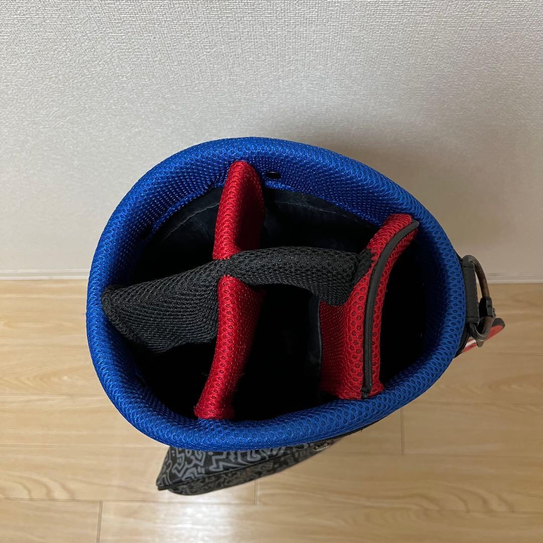 入手困難 美品 キースヘリング 軽量キャディバッグ 7.5型