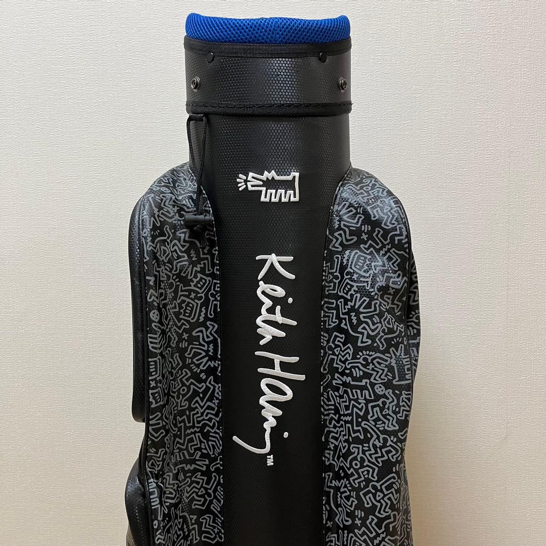 入手困難 美品 キースヘリング 軽量キャディバッグ 7.5型