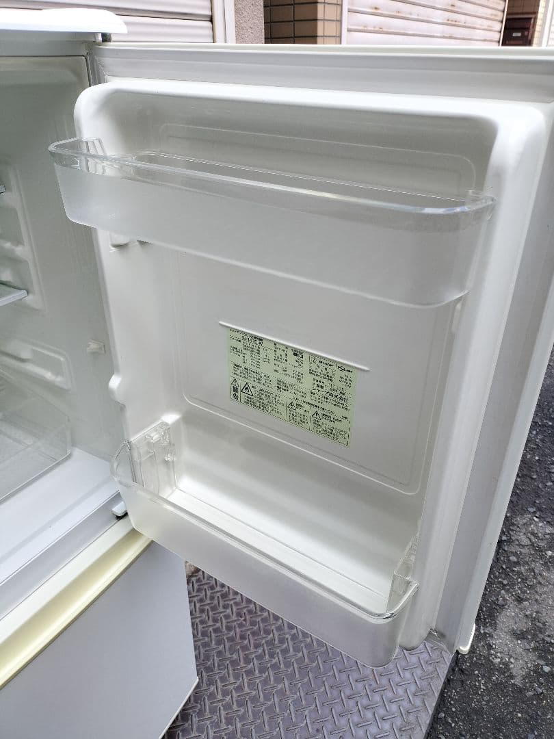 SHARP 冷蔵庫 SJ-14RC-W 137L 2ドア冷蔵庫 ホワイト