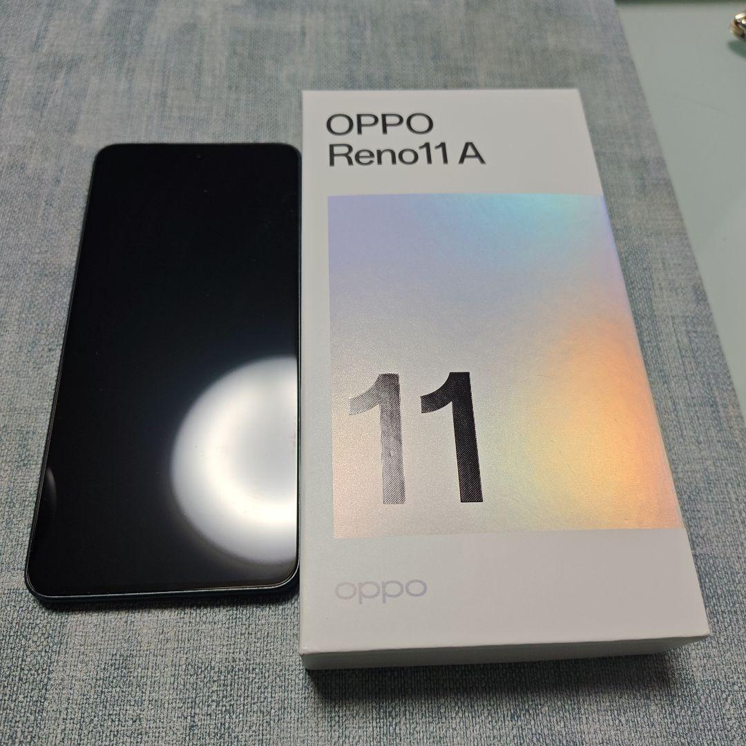 OPPOReno11 スマートフォン AIカメラ搭載 ダークグリーン　超美品