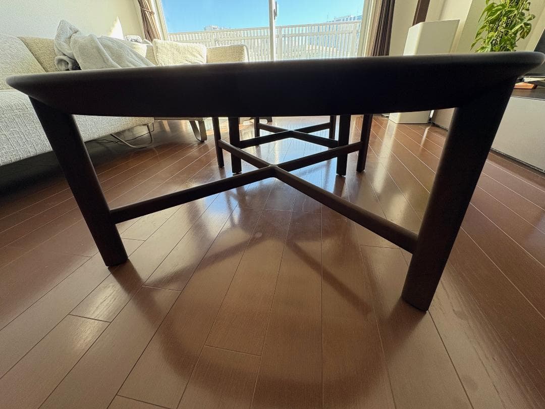 arflex アルフレックス POND ポンド大 テーブル ダークウォルナット